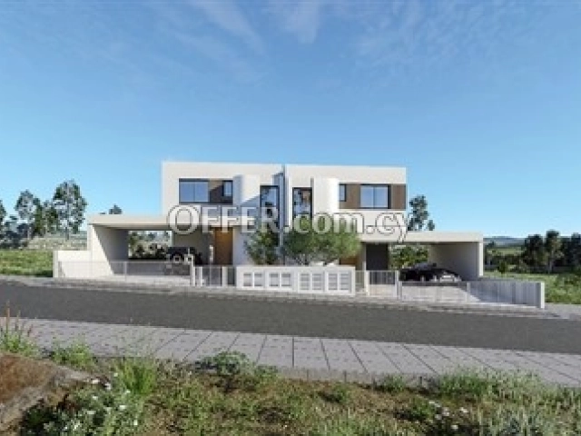 3 Bedroom House  In Geri, Nicosia- Next To Green Area