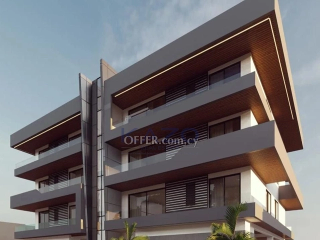 Modern Top Floor Apartment with Elevator in Polemidia - 2