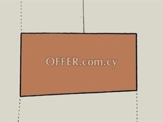 Residential Plot Of 650 Sq.m.  In Xylotympou, Larnaca
