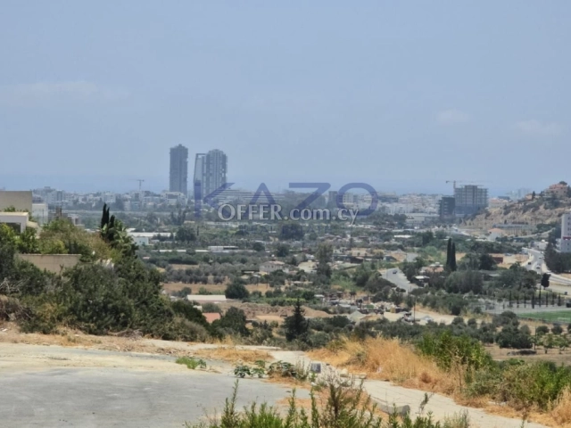 Large Sea View Plot for Sale Germasoyeia