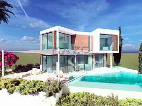 Sea Front Villa with Pool and Panoramic View
