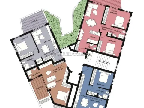 Apartment (Penthouse) in Zakaki, Limassol for Sale
