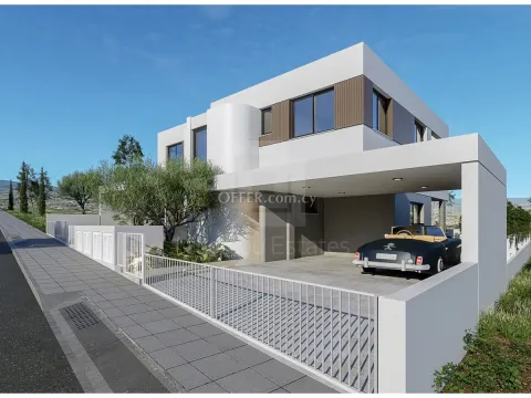Brand new three bedroom house in Geri area of Latsia
