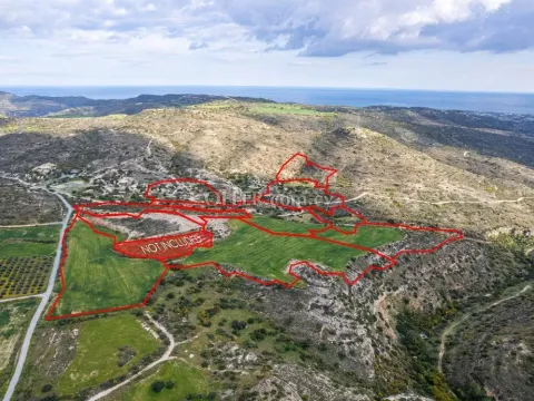 Fields in Choirokoitia Larnaca