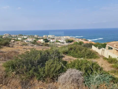 Residential plot with amazing sea view in Sea Caves area of Peyia