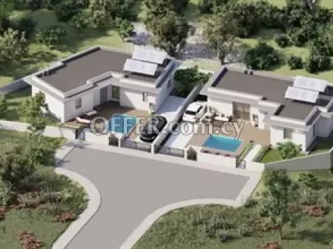 Modern 2 Bedroom Bungalow  In Apsiou, Limassol.