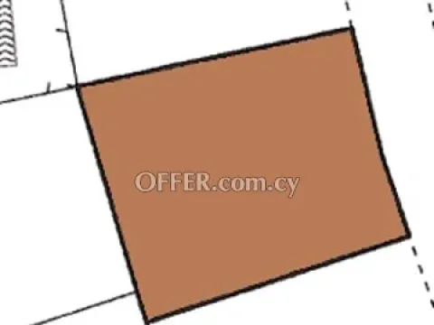 Residential Plot 1113 S.q. M.  In Germasogeia, Limassol.