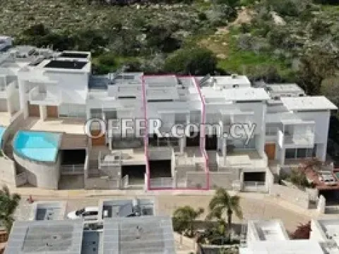 Coastal Two-storey semi-detached house, in Cavo Greco, Paralimni, Ammo