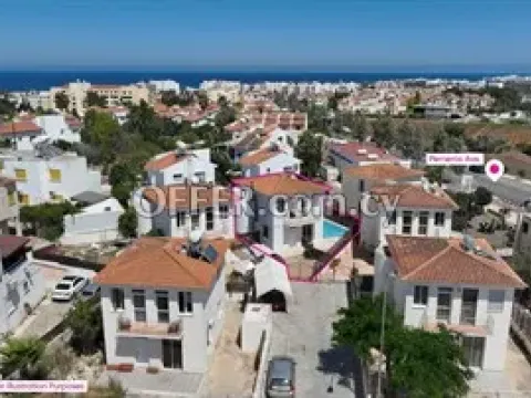 3-Bedroom Detached House with Private Pool in Prime Paralimni, Ammocho