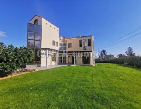 Huge 3 bedrooms detached house in very good location in Latsia area.