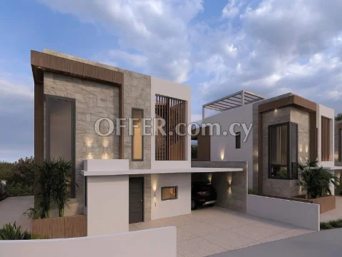 3 BEDROOM VILLA OFF PLAN FOR SALE IN PEYIA PAPHOS