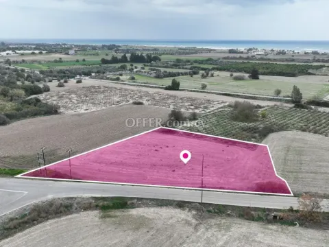 Residential field in Mazotos Larnaca - 4