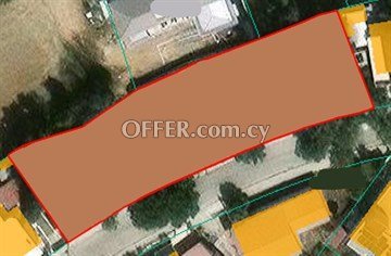 Large Residential Plot Of 1629 Sq.m  In Eleonon Area In Strovolos, Nic