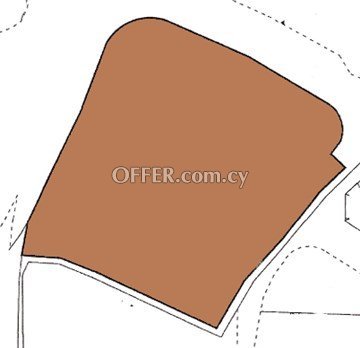 Residential Land 5644 Sq.m  In Sotiros Area, Larnaca.