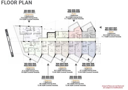Apartment (Penthouse) in Larnaca Centre, Larnaca for Sale