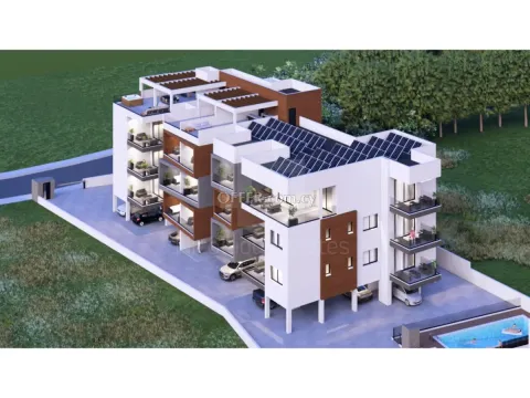 Brand new luxury 1 bedroom penthouse apartment under construction in the Germasogeia Agios Athanasios area - Main Photo