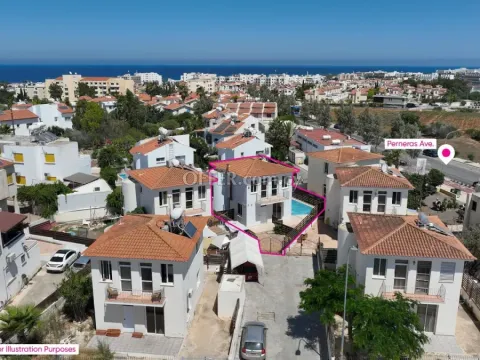 3 Bedroom Detached House with Private Pool in Prime Paralimni Ammochostos - Main Photo