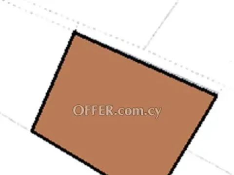 Residential Land 1085 S.q. M.  In Poli Chrysochous, Limassol. - Main Photo
