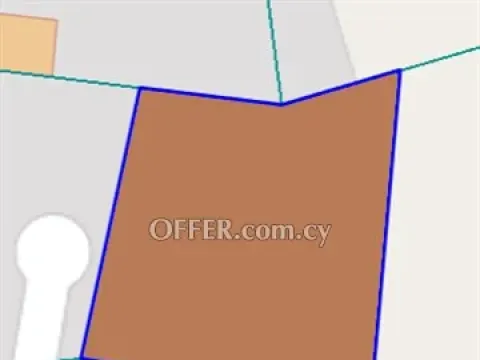 Residential Plot 606 S.q. M.  In Mathiatis, Nicosia. - Main Photo