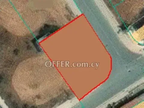 Residential Corner Plot Of 576 Sq.m.  In Kiti, Larnaca - Main Photo