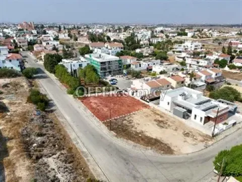 Residential Plot Of 510 Sq.m.  In Engomi, Nicosia - Opposite Green Are - Main Photo