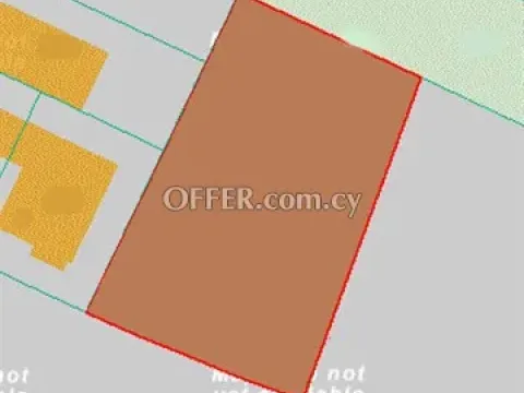 Residential Plot Of 661 Sq.m.  In Pervolia, Larnaca - Attached To The  - Main Photo