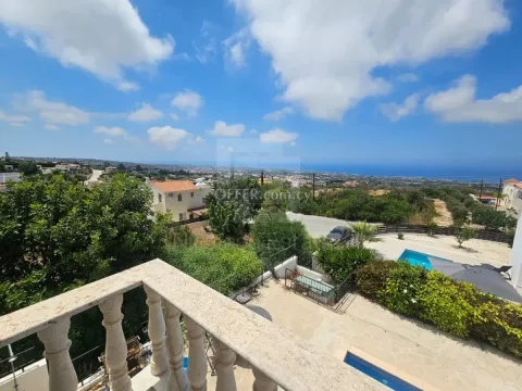 Three bedrooms detached villa with Title Deeds in Tala village of Kamares area - 8