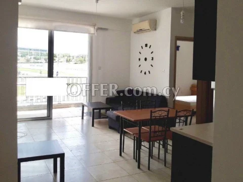 Cozy one-bedroom apartment is now available for Rent in Aglantzia area. - Main Photo