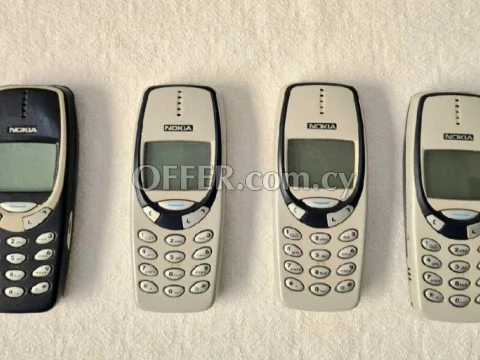 Nokia 3310 Classic Phone Vintage Brick Dumb Telephone Buttons Τηλέφωνο Κουμπιά Βίντατζ Νοκια Σπάνιο - Main Photo