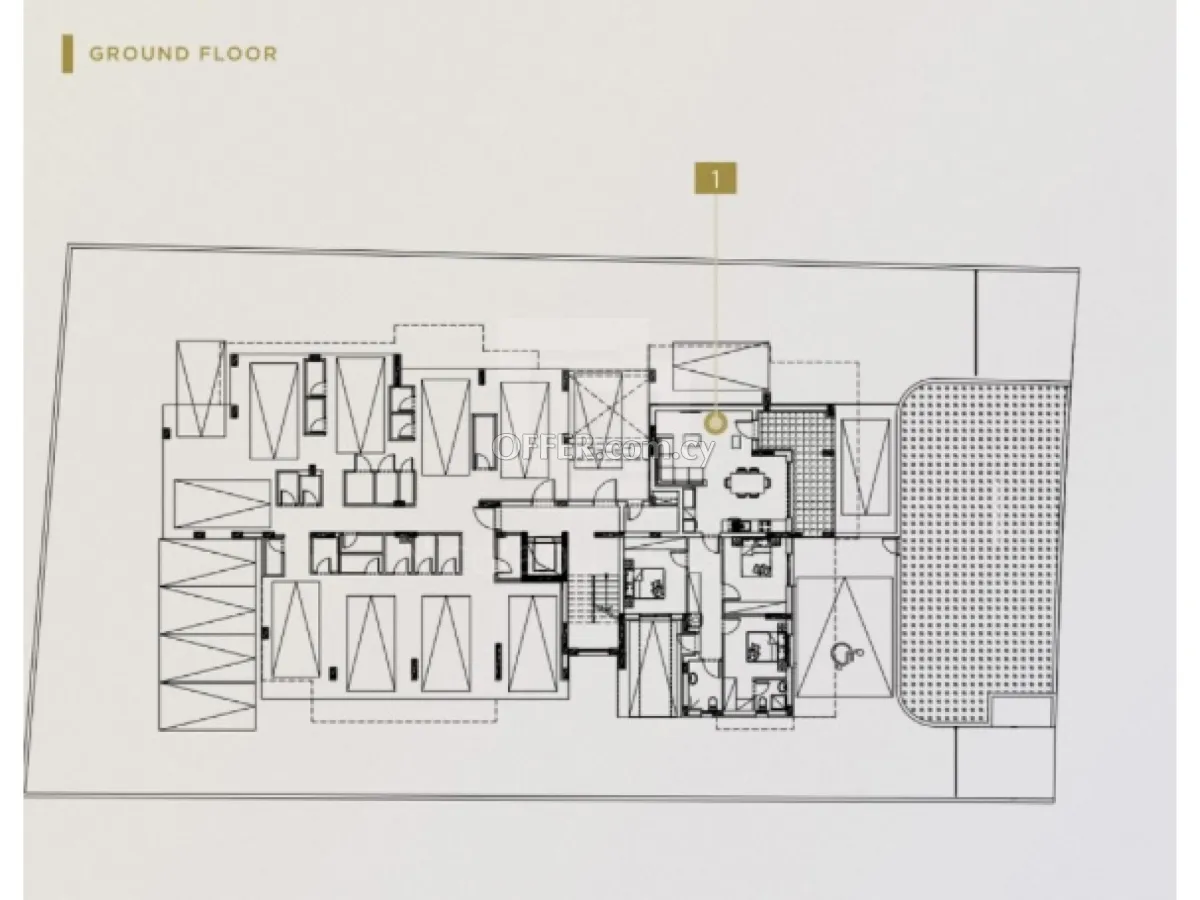 Brand New Modern One Bedroom Apartments for Sale in Paralimni Ammochostos - 5