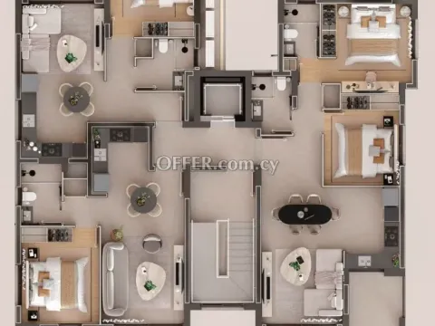 Apartment (Penthouse) in Makedonitissa, Nicosia for Sale - Main Photo
