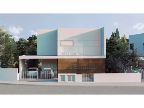 Contemporary three bedroom house in Latsia area near Laiki Sporting Club - Main Photo