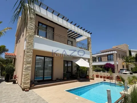 Fully Furnished Pegeia Villa with Pool Sea View - Main Photo
