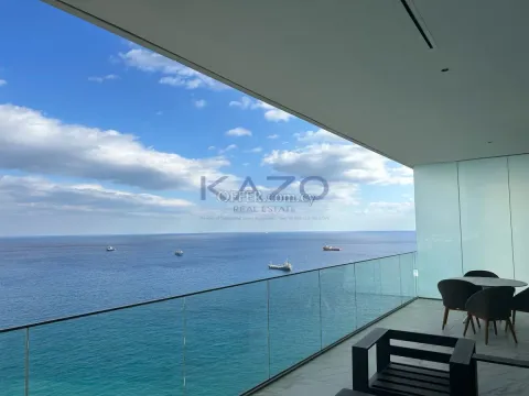 Modern Seafront Apartment in Neapolis with Pool - Main Photo