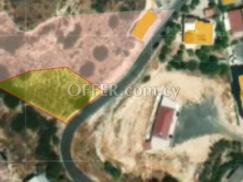 Τεμάχιο οικιστικό στη Γερμασόγεια κοντά σε υπηρεσίες της περιοχής με υψηλό συντελεστή δόμησης το 80% του συνόλου της γης #LAND-CA-6000S - Main Photo