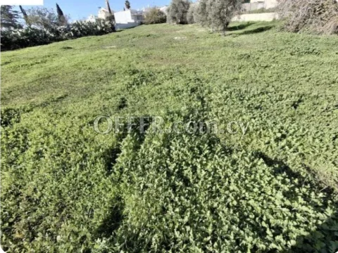 Οικιστικό τεμάχιο στην ανατολική Λεμεσό με ψυλό συντελεστή δόμησης 2 τίτλοι #PLOT-LAND-4014-25S - Main Photo