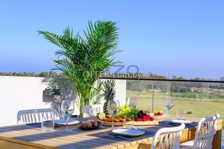 Modern Furnished Apartment with Pool in Quiet Trachoni