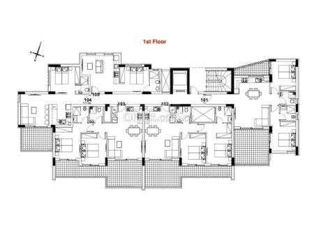 New two bedroom apartment under construction in Kolossi - 4