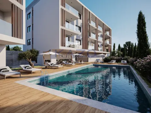 Modern Two Bedroom Apartment in Vibrant Geroskipou Area - Main Photo