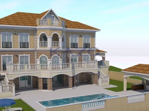 Incomplete Spacious Villa For Sale in Agios Athanasios - Main Photo