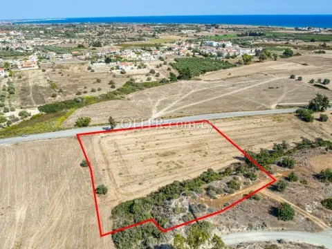 Residential field in Mazotos Larnaca - Main Photo