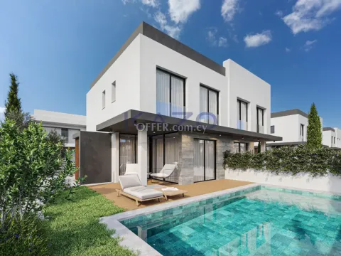 Modern Villa with Pool in Sunny Geroskipou - Main Photo