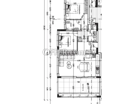 Large two bedrooms apartment with a large balcony #FLAT-WEST-6906 - Photo 2