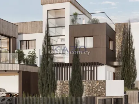 Modern Agios Athanasios Villa 4 Bedrooms Pool - 11