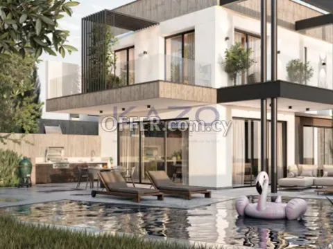 Modern Agios Athanasios Villa 4 Bedrooms Pool - 10