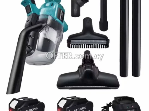 ???? Φορητή Σκούπα Μπαταρίας 21V – Συμβατή με Makita! - Main Photo