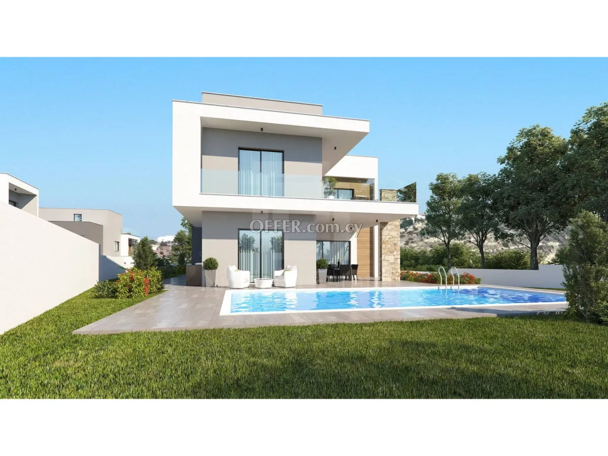 New luxury three bedroom villa in Mouttagiaka tourist area - 10