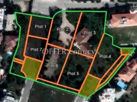 Residential Plot Of 1097 Sq.m.  In Strovolos - Chryseleousa, Nicosia - Main Photo