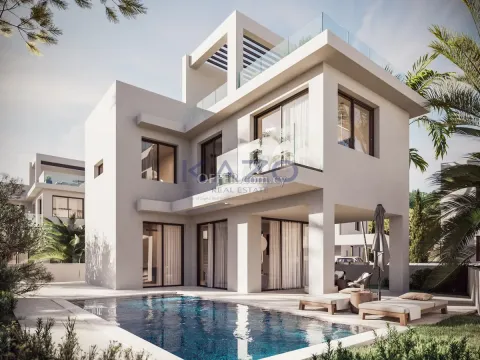 Modern Deryneia Villa for Sale with Pool - Main Photo