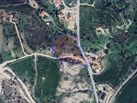 Development Land in Tochni with plans for 72 flats submitted for planning permit - Main Photo
